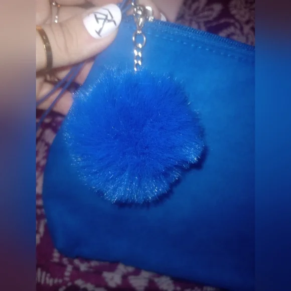 Lancome Cosmetic Bags Royal And Navy Blue - Picture 3 of 6